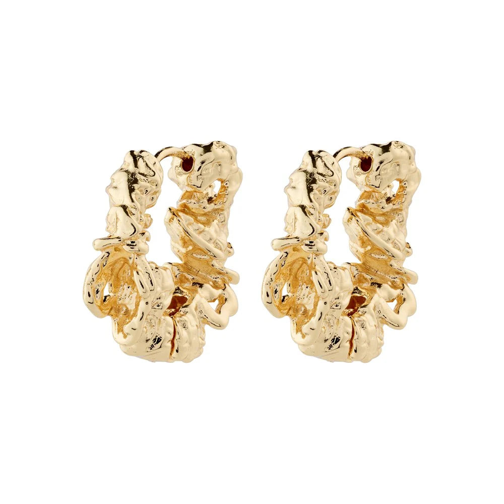 ACT EARRINGS | GOLD