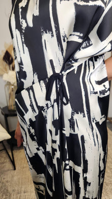 NES | ARIA DRESS | BLK/VAN PRINT