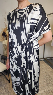 NES | ARIA DRESS | BLK/VAN PRINT