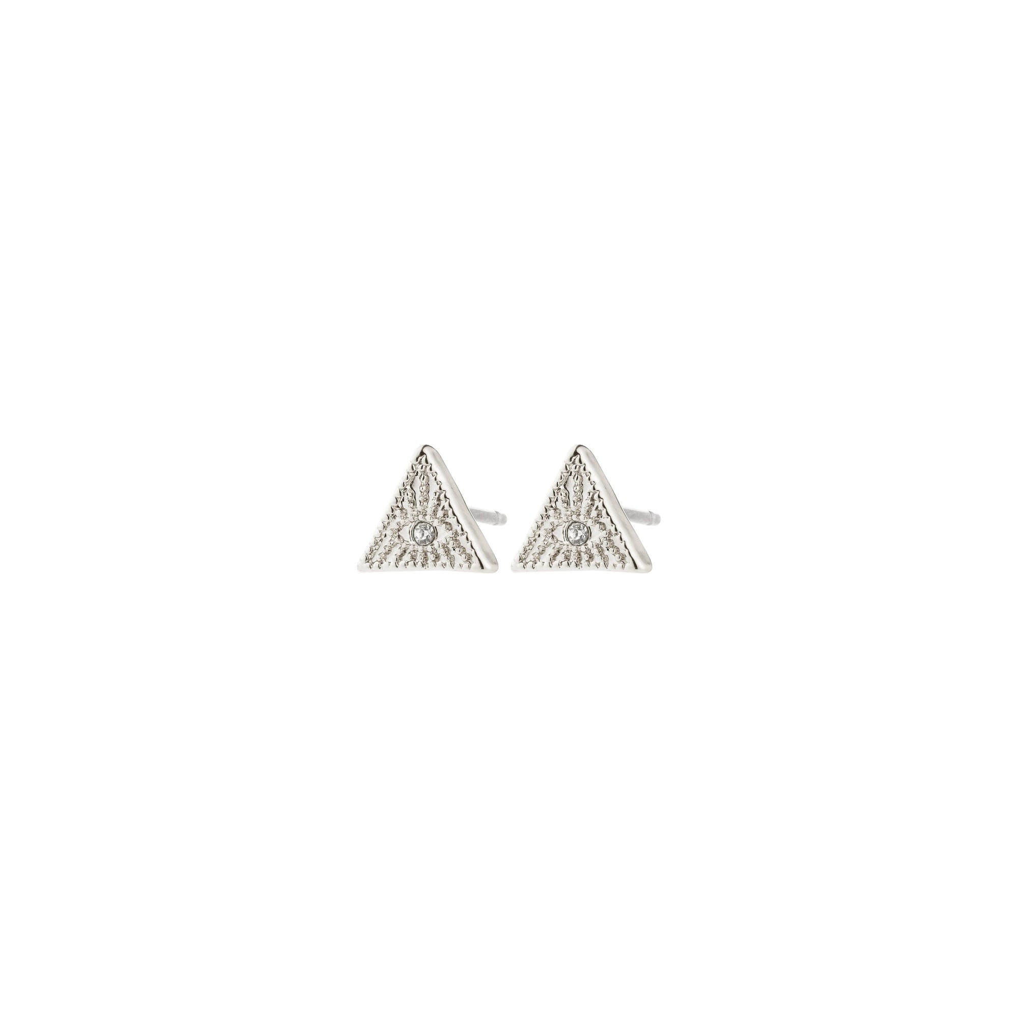 PILGRIM | RYLEE RECYCLED CRYSTAL EARRINGS
The all-seeing eye for a spiritual essence
Measures 7mm in length
Adds a boho chic twist to your look
Made from 87% recycled material

Composition: 74% Recycled Brass, 13% Recycled Stainless steel, 12% Crystal, 1% Plating