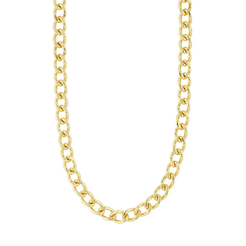 PILGRIM | CHARM RECYCLED CURB NECKLACE