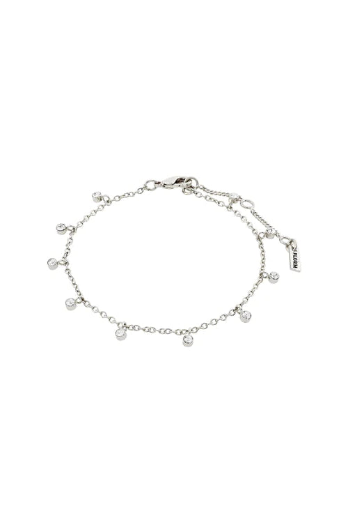 PILGRIM | MAJA CRYSTAL MULTI BRACELET | gold, silver