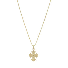 PILGRIM | DAGMAR PENDANT NECKLACE

The Dagmar Cross is considered one of Denmark’s greatest treasures, and is the closest thing we have to a national jewel. The original Dagmar Cross dates back to the 11th century and was found at Queen Dagmar’s grave. In Denmark, the Dagmar Cross is often given as a christening or confirmation gift