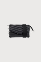 Alēo Darlo mini crossbody bag

features:

crossbody chevron quilted puffer with accordion style compartments | canvas crossbody strap | sand coloured cotton lining with interior zip closure and exterior magnetic closure | foil embossed signature on strap detail

leather &amp; hardware:

soft grained calf leather
signature zip puller | silver finish
on black leather, gold finish on
non-black leather

dimensions:

height 30cm | width 28cm | depth 8cm

Designed in Ireland