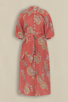 ZOE KRATZMANN | FLOURISH DRESS

The flourish dress brings elevated ease to everyday moments. Crafted in pure linen, it pairs tailored notes with natural flow, ideal for warm weather and versatile wear.

100% lightweight linen for breathability
rounded high stand collar with shell button detail
3/4 blouson sleeve with elastic cuff
wide self-tie belt offers versatile shaping
relaxed silhouette with side split for ease of movement
effortless for daywear, polished for special occasions