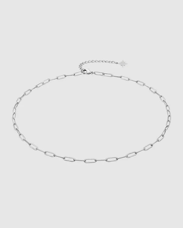 CASTEL & CO | AVA NECKLACE
Effortlessly chic and endlessly versatile, the Ava Necklace features a gold-plated paperclip chain, offering a modern take on a timeless classic. Its sleek, minimalist design makes it perfect for layering or wearing solo as a subtle statement. Whether dressed up or down, this piece adds an elegant edge to any look—a must-have staple for every jewellery collection.
Main material: stainless steel, gold plating
Necklace length: 40 + 5 cm
Waterproof and hypoallergenic
Weight: 5g