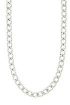 Pilgrim Charm Recycled Curb Necklace
Silver-plated curb chain
Perfect for charms
Measures 50 cm, with adjustable length
For a super cool urban style
Made from 99% recycled material