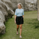 DYLAN SHORT BY MOKE
Bring your summer wardrobe to the next level with these effortlessly stylish shorts, crafted from a soft and lightweight viscose, Tencel, rayon, and linen blend. Perfect for warm-weather days, they offer a breathable, silky feel against the skin while providing ultimate comfort and flexibility.