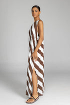 BLAK | FINALLY HERE STRIPE DRESS