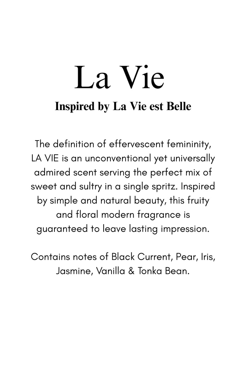 THE PERFUME OIL COMPANY | ROLL-ON PERFUME OIL | LA VIE