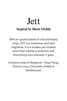 THE PERFUME OIL COMPANY |ROLL-ON PERFUME | JETT