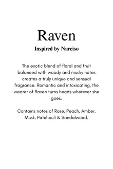 THE PERFUME OIL COMPANY | ROLL-ON PERFUME | RAVEN