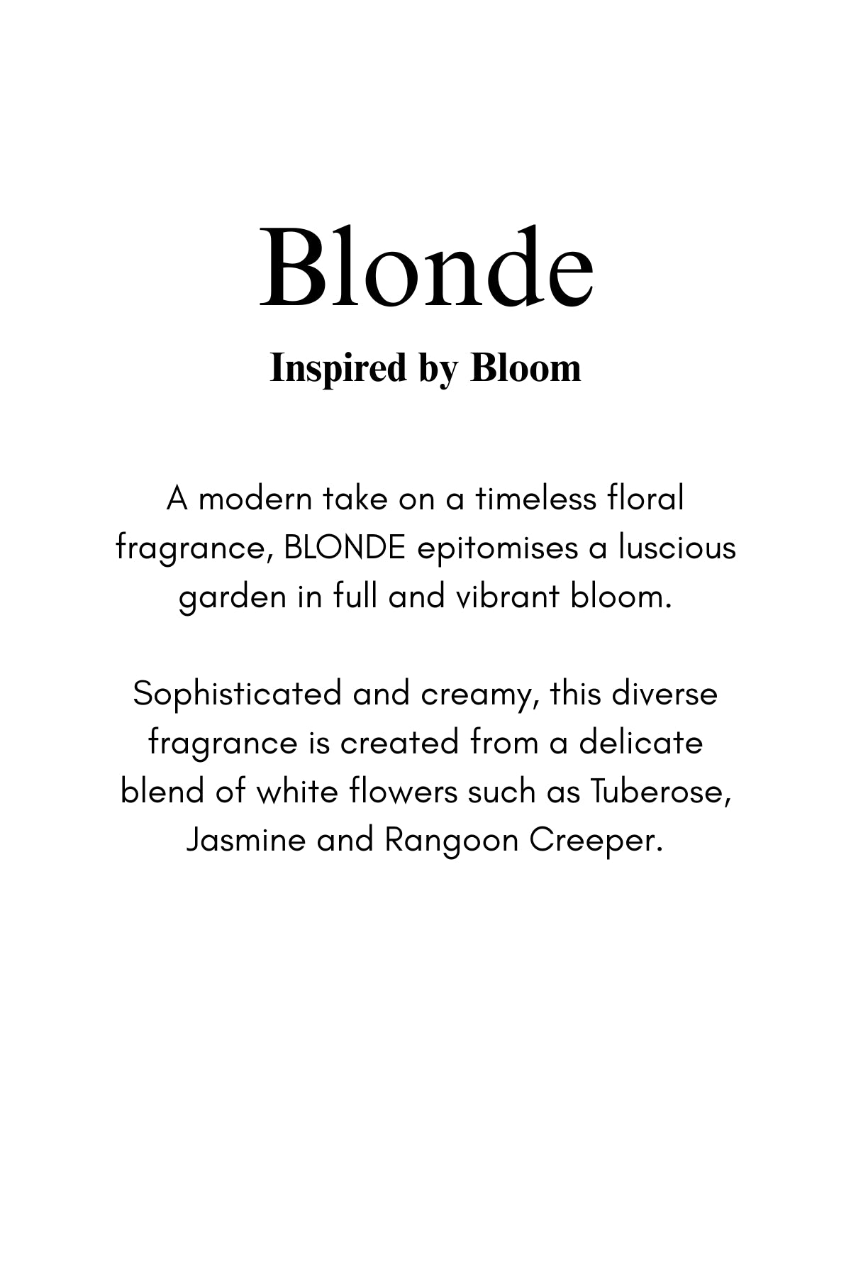 THE PERFUME OIL COMPANY | ROLL-ON PERFUME | BLONDE