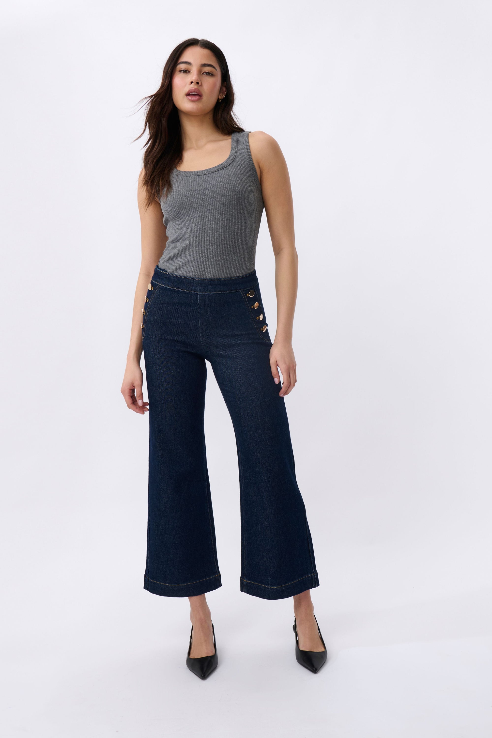 KIREINA | FREYA SAILOR JEAN | INDIGO