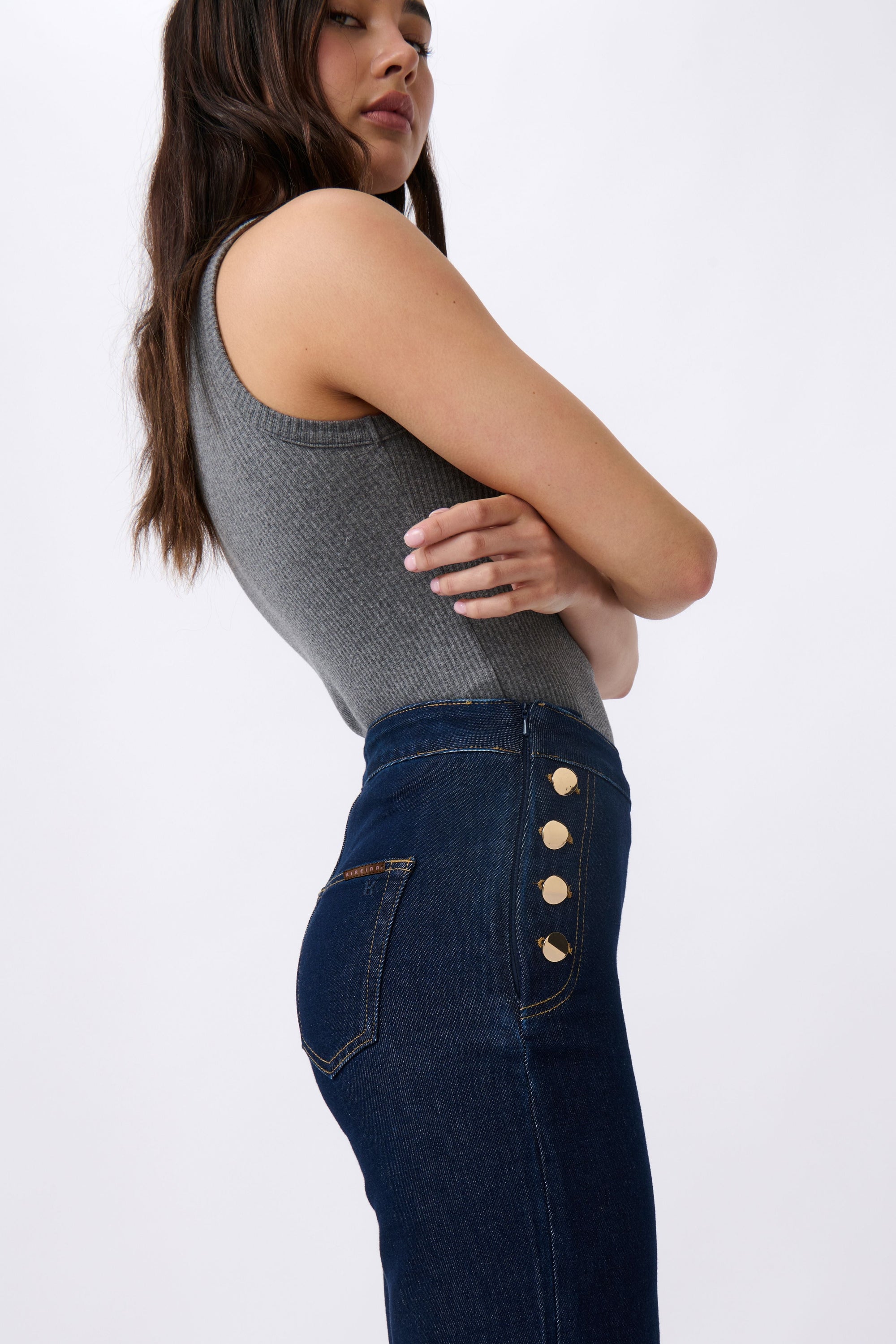 KIREINA | FREYA SAILOR JEAN | INDIGO