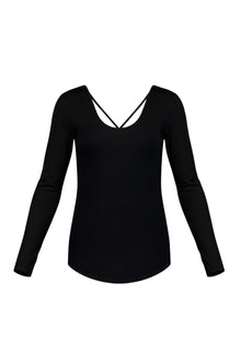 Lattice Long Sleeve Top | N-E-S