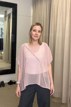 N-E-S | LUNA TOP | black, white, artillery, ink, digital cobalt, plum, vintage blush