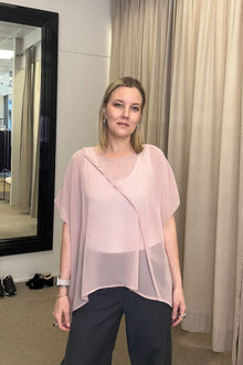 N-E-S | LUNA TOP | black, white, artillery, ink, digital cobalt, plum, vintage blush