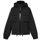 Maggie by Moke women’s short rain jacket with a modern, sporty silhouette. Crafted in a durable matte waterproof fabric with exposed waterproof zip tape for a technical edge. Features a 10,000mm waterproof rating and 5,000g breathability rating for comfortable protection in light to moderate rain. Finished with functional chest pockets and a cinched hem for an adjustable fit. Lightweight, easy to layer, and designed in New Zealand for everyday urban wear.