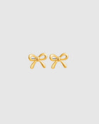 Polished and feminine, the Castel & Co Mini Bow Earrings in X-Small gold bring a bolder expression of the classic bow silhouette. With graceful curves and a radiant finish, they strike the perfect balance between statement and sophistication.

Material: Stainless steel, Gold plating
Closure Type: Stud
Earring Size: 20 mm
Waterproof and hypoallergenic
Weight: 1.5g
