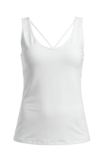 The NES Lattice Singlet by N-E-S – a soft, reversible layering singlet with wide straps and smooth fit. The essential base for every outfit. NZ made.