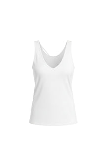 The NES Lattice Singlet by N-E-S – a soft, reversible layering singlet with wide straps and smooth fit. The essential base for every outfit. NZ made.