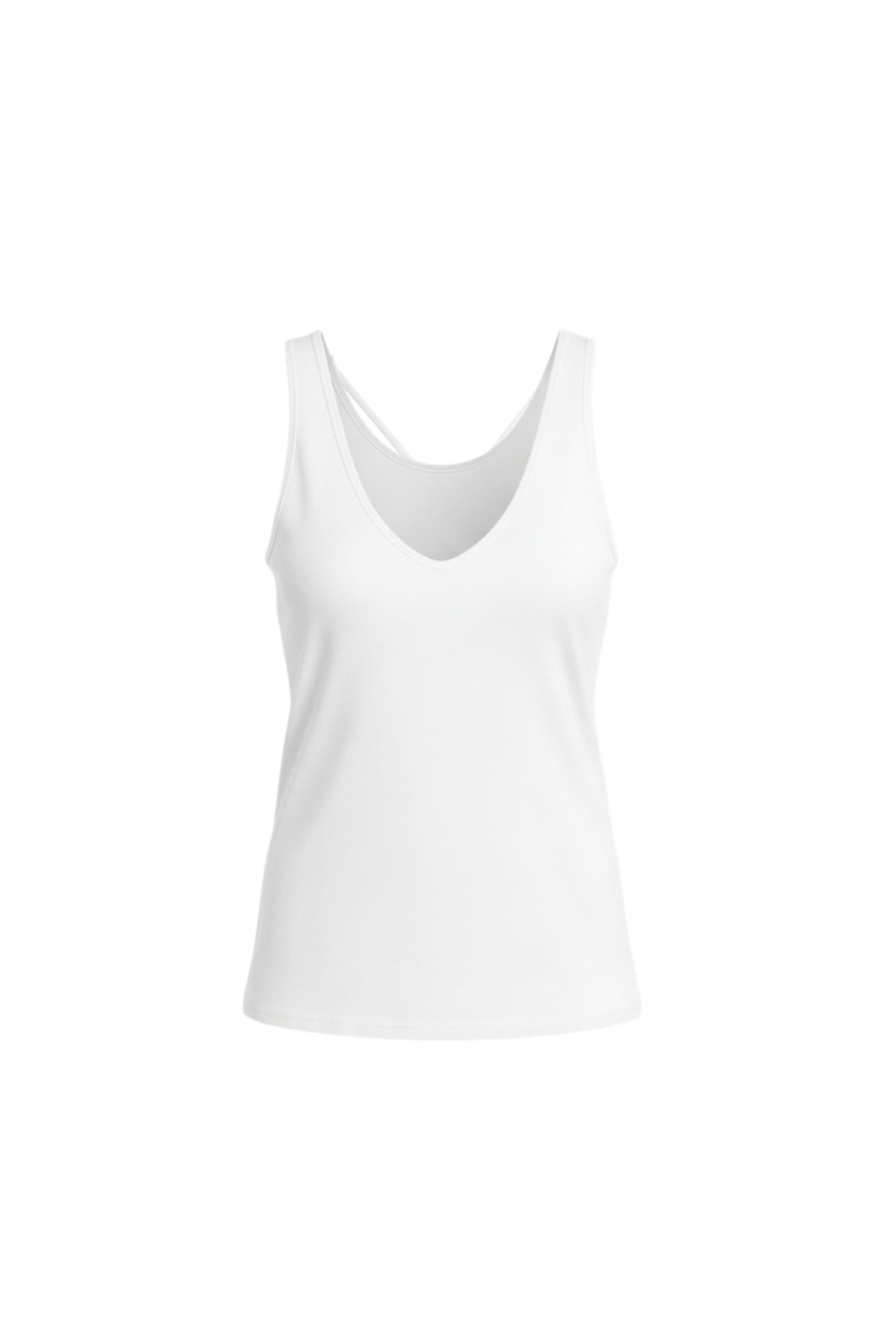 The NES Lattice Singlet by N-E-S – a soft, reversible layering singlet with wide straps and smooth fit. The essential base for every outfit. NZ made.