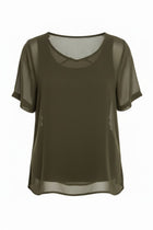 NES Charlie Top | Chiffon Tee | by N-E-S
