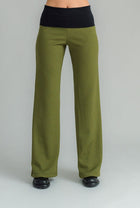 NES Dolly Bird Pants are back and better than ever! These wide-leg pants feature a versatile fold-down waistband that can be worn up or folded for a customizable fit. Whether you’re dressing up or down, these pants will quickly become your go-to wardrobe staple for years to come. Available in two lengths: