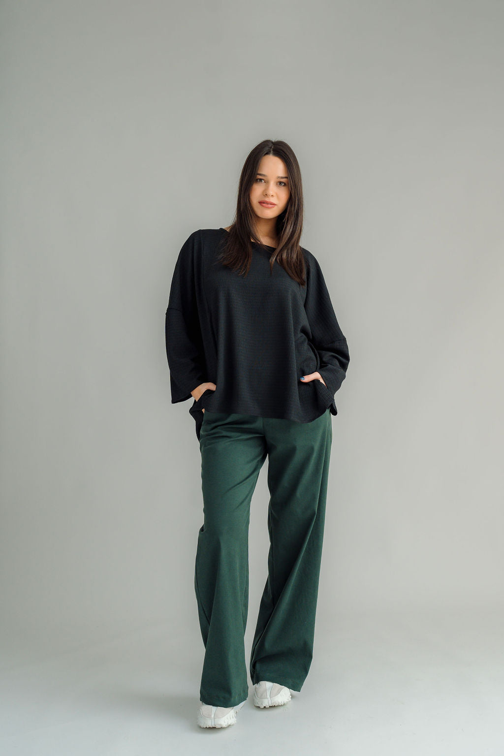 NES | VITA VALENTINO TOP | BLACK