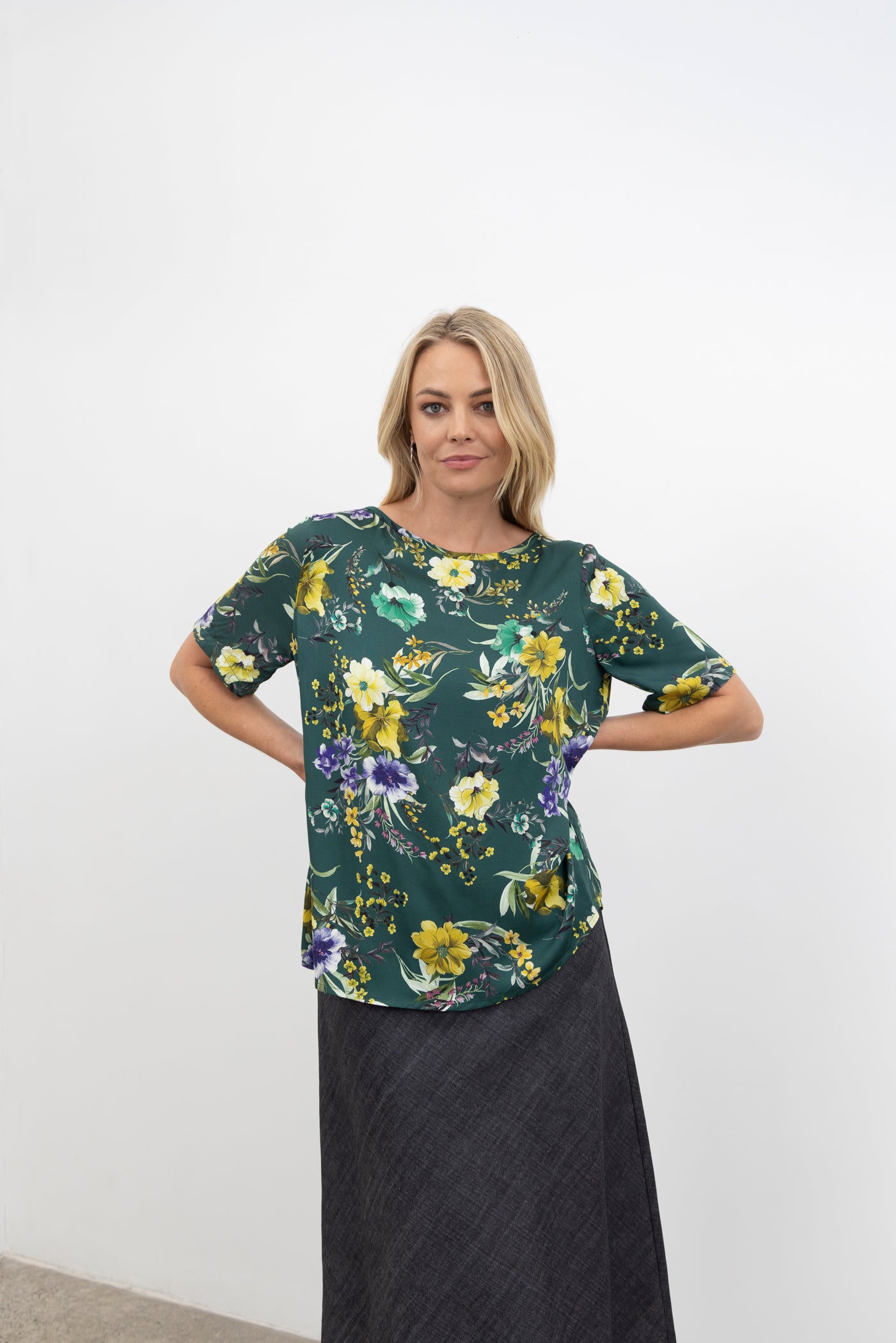 NES | CHARLIE TOP | FLORAL