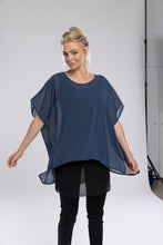 Load image into Gallery viewer, CIVITA TOP | DENIM BLUE
