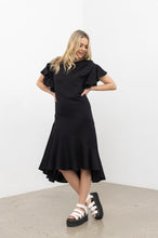 Load image into Gallery viewer, MAYANNA LINEN DRESS | BLACK
