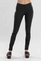 The NES Skinnie Minnies Pant is your go-to for sleek, everyday style with a modern edge. Crafted from the same super stretchy twill fabric you love, these pants are all about a flattering fit and effortless comfort. Featuring a cigarette-style slim leg, flat waistband, and a concealed side seam zip, the Skinnie Minnies offer a streamlined silhouette that's both polished and wearable.