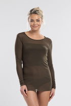 Scoop neck mesh top. perfect for layering or wearing with a lattice singlet underneath.

Our NES soul top is your go to wardrobe staple.

Composition: 100% polyester mesh


Brand: NES

Made &amp; Designed in New Zealand