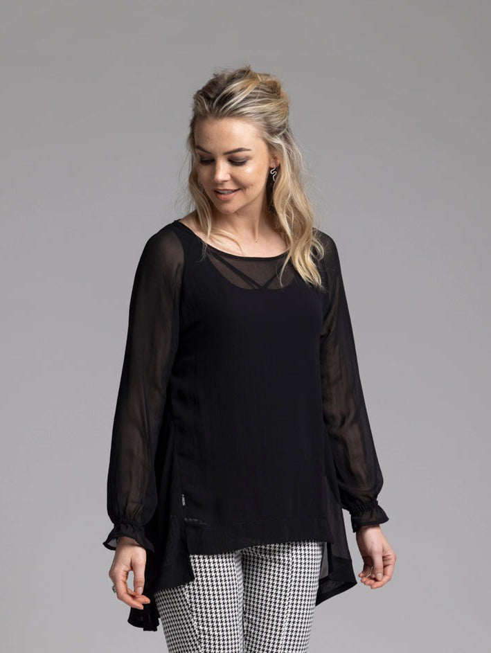 UTOPIA TUNIC | BLACK