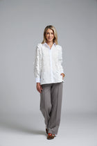 Nes Lux Shirt | White | By N-E-S