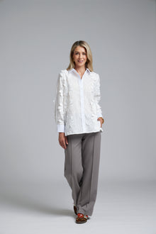 Nes Lux Shirt | White | By N-E-S