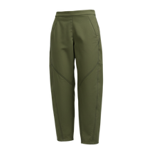 The NES Demi Pant – a relaxed barrel leg pant with elastic waist and utility detailing. Comfortable, modern and NZ made.