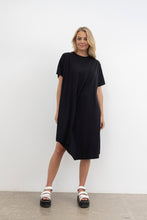 Load image into Gallery viewer, LEO ORGANIC COTTON DRESS |  BLACK
