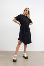 Load image into Gallery viewer, LEO ORGANIC COTTON DRESS |  BLACK
