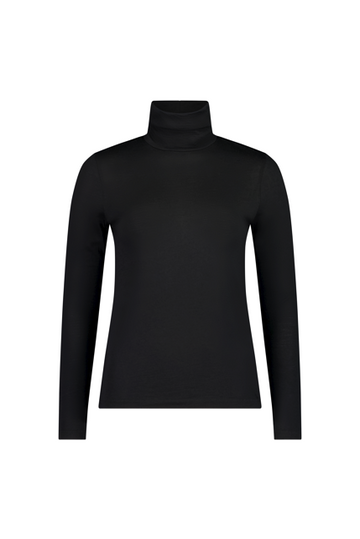 The NES Merino Funnel Neck Top by N-E-S. A warm, soft 100% merino layer with funnel neckline and long sleeves. Wear alone or layered. Winter essential. NZ made.