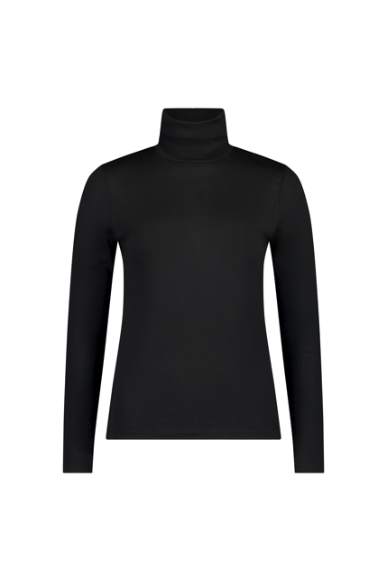 The NES Merino Funnel Neck Top by N-E-S. A warm, soft 100% merino layer with funnel neckline and long sleeves. Wear alone or layered. Winter essential. NZ made.
