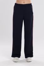 The NES Piped Gin Pants – a best-selling fit with elastic waist, side piping and 32" length. Comfortable, polished and designed for everyday wear.