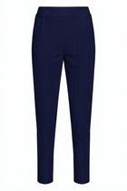 The NES Section Pant – a best-selling stretch pant with elastic waist and panel detail. Flattering, versatile and NZ made.
