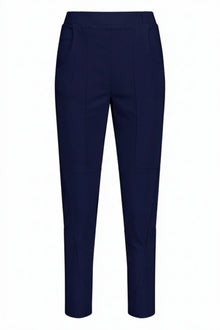 The NES Section Pant – a best-selling stretch pant with elastic waist and panel detail. Flattering, versatile and NZ made.