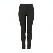 NES Sector Split Black Pant – An evolution of our popular Section Pant, features signature panel detailing with a modern hem split for added edge. Made in NZ