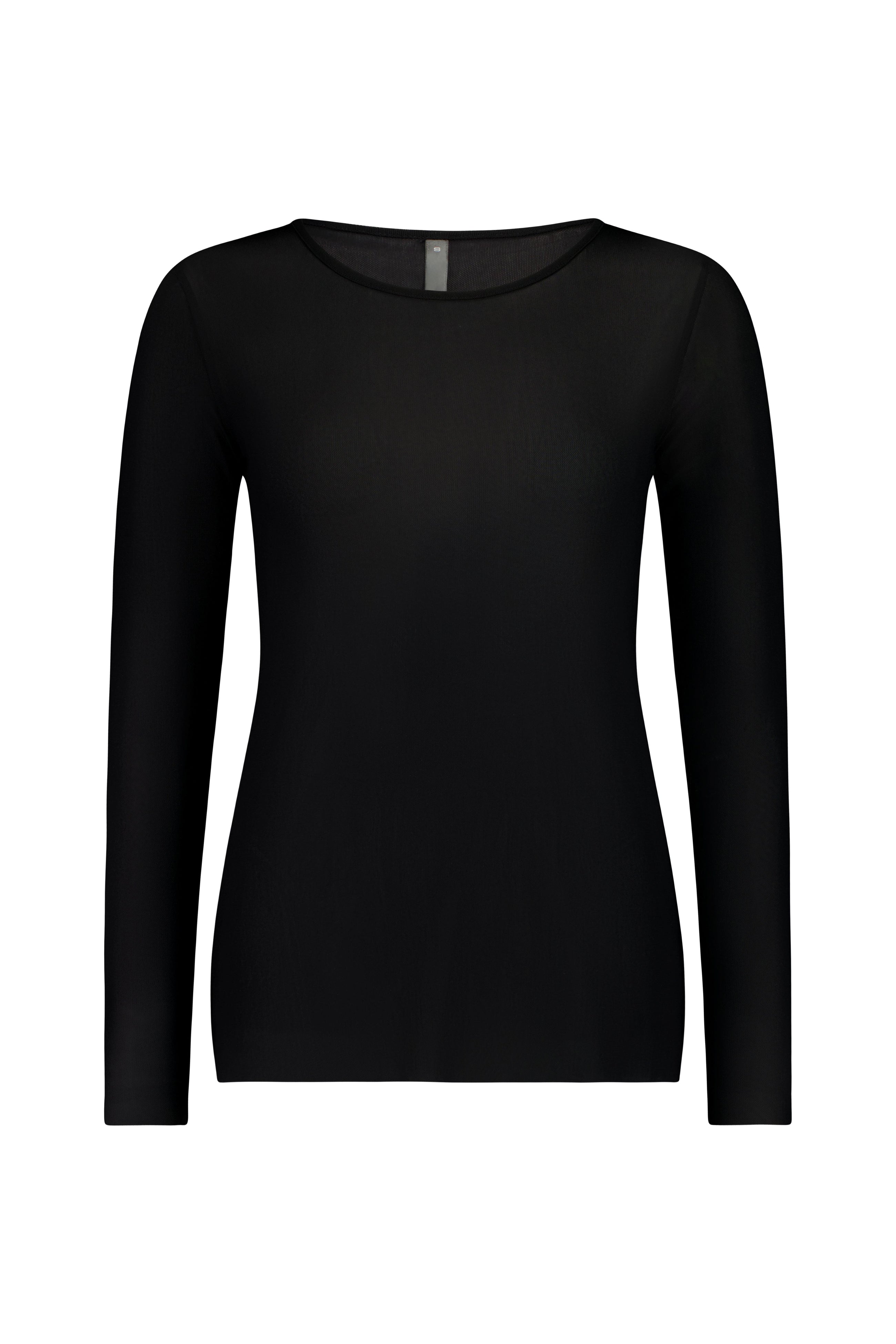 The NES Soul Top – a soft nylon mesh long sleeve base layer with a streamlined fit. Perfect for layering under dresses, shirts and knitwear. NZ made.