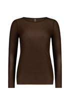 The NES Soul Top – a soft nylon mesh long sleeve base layer with a streamlined fit. Perfect for layering under dresses, shirts and knitwear. NZ made.