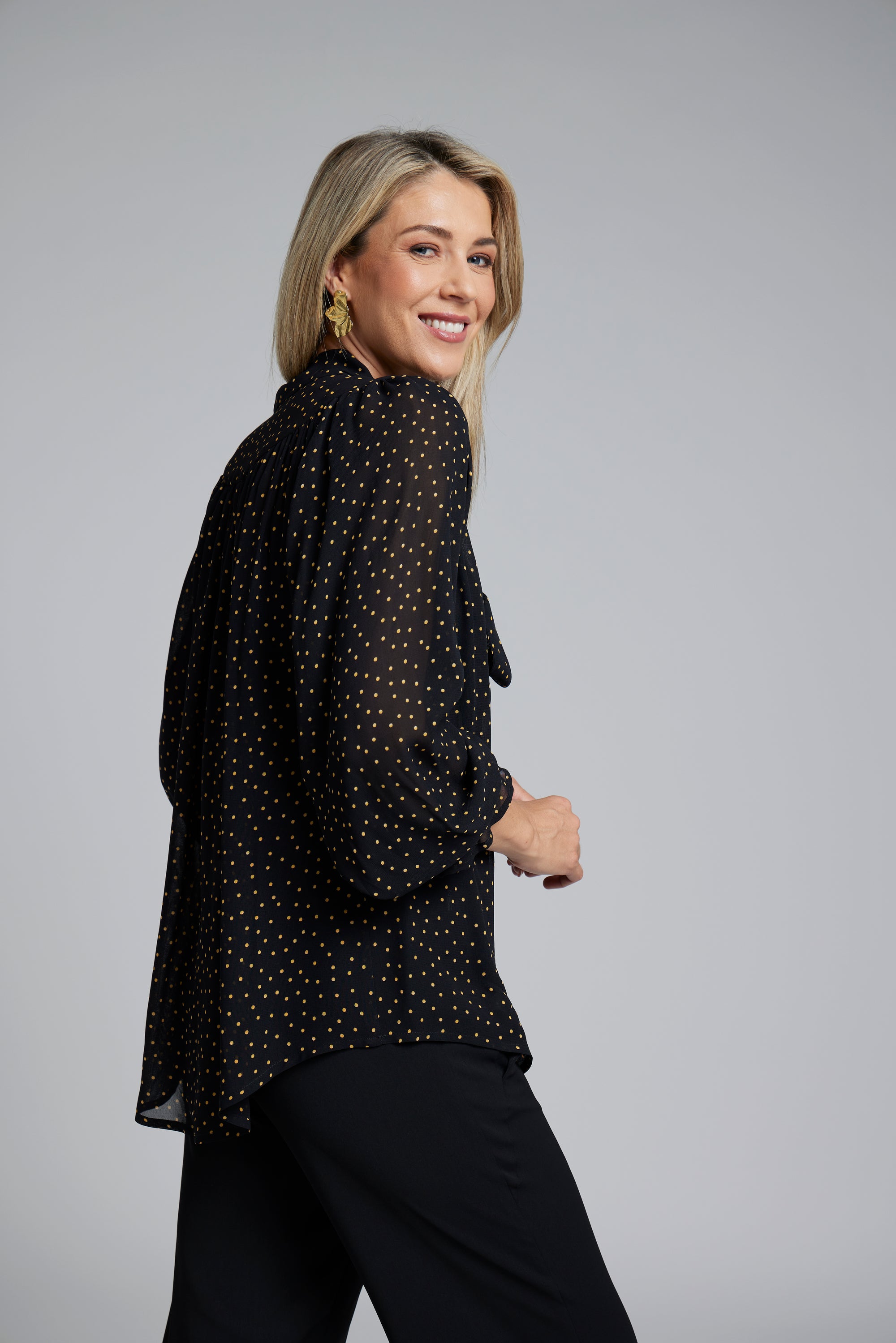 NES Esme Top | Polka Dot | by N-E-S